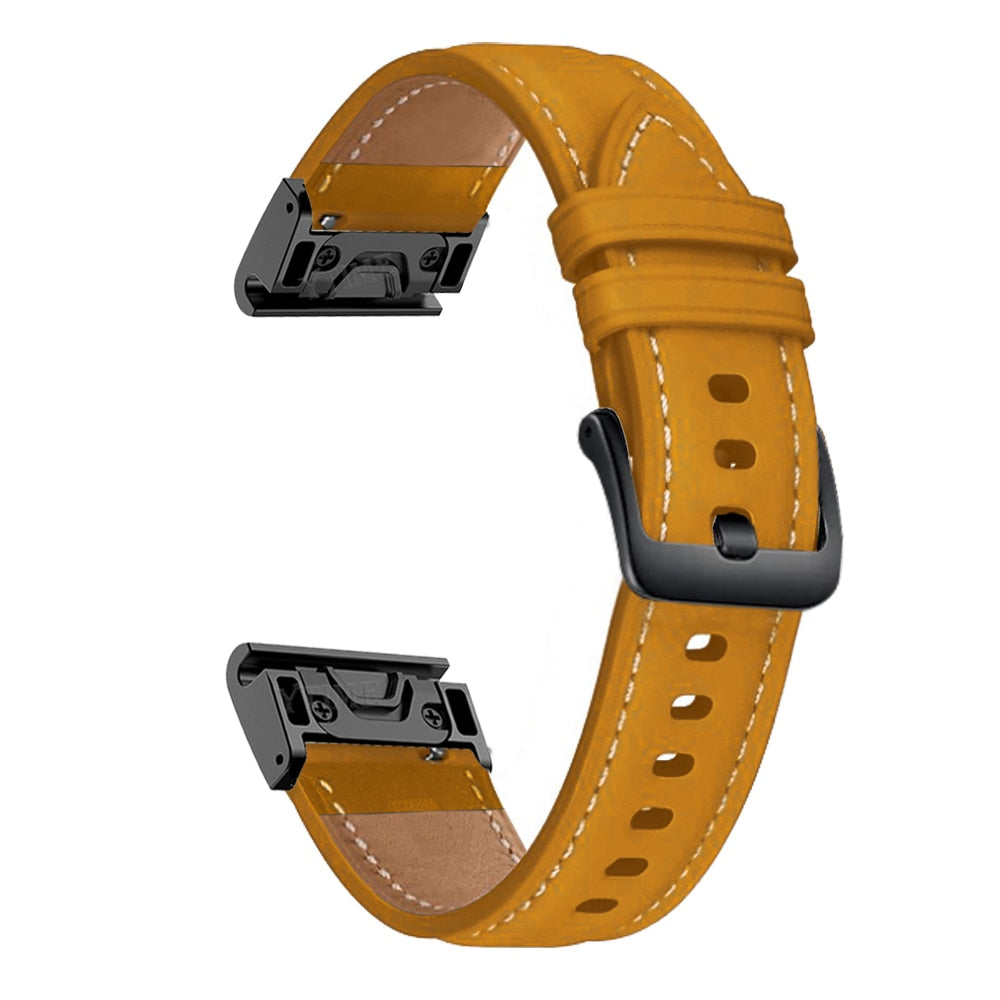 Quick-Fit Strap | 22mm (Genuine Leather) - 3 colors